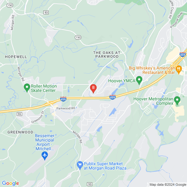 Unimation Media location map: 5046 Park Side Cir, Birmingham, AL
